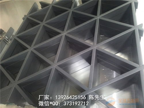 金屬吊頂幕墻建材 鋁格柵、方通與鋁片的應用與優勢
